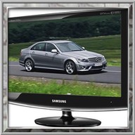 MONITOR TV LCD SAMSUNG 23 POLLICI WIDE SCREEN FULL HD